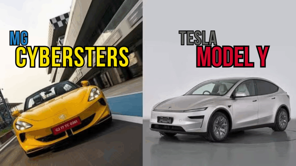MG Cyberster vs Tesla Model Y: Two Distinct EV Paths for Indian Buyers
