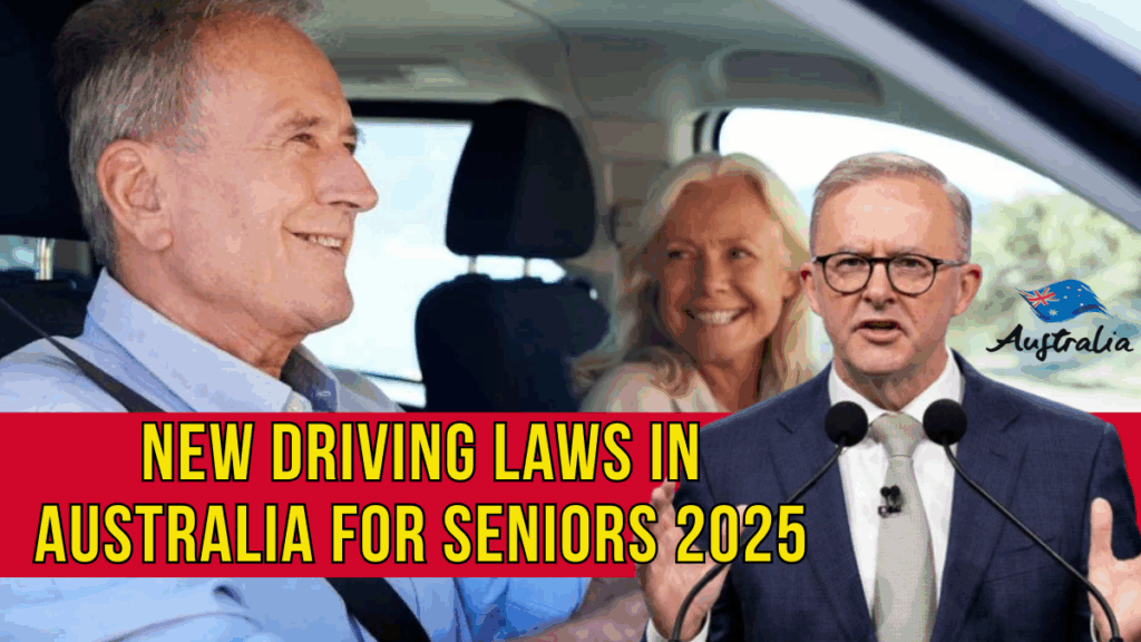 New 2025 Driving Laws in Australia: License Badge Requirement for Seniors 60+
