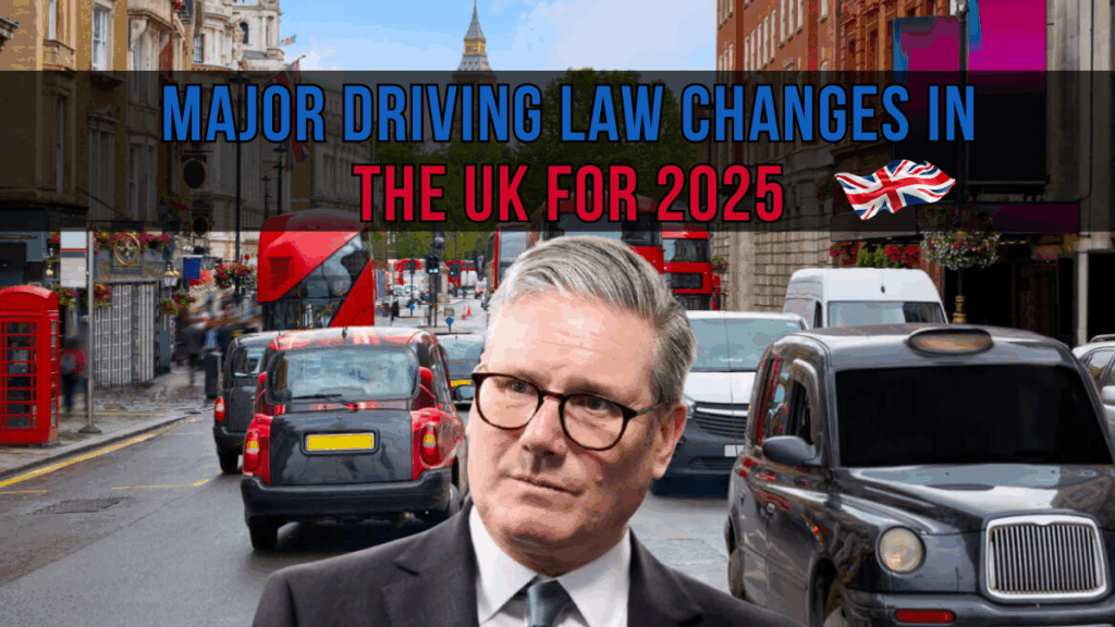 Major Driving Law Changes in the UK for 2025