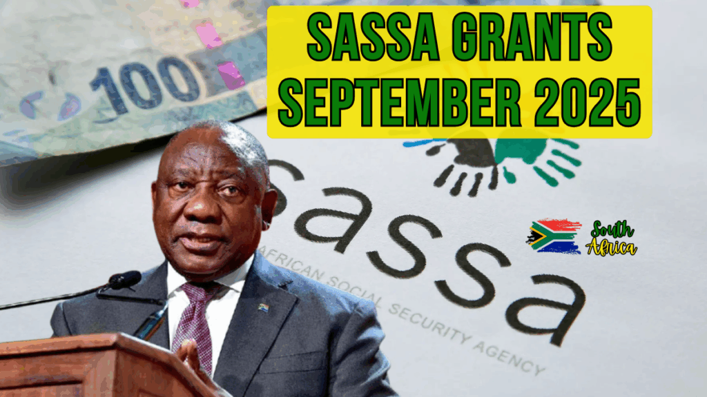 SASSA September 2025 Grants