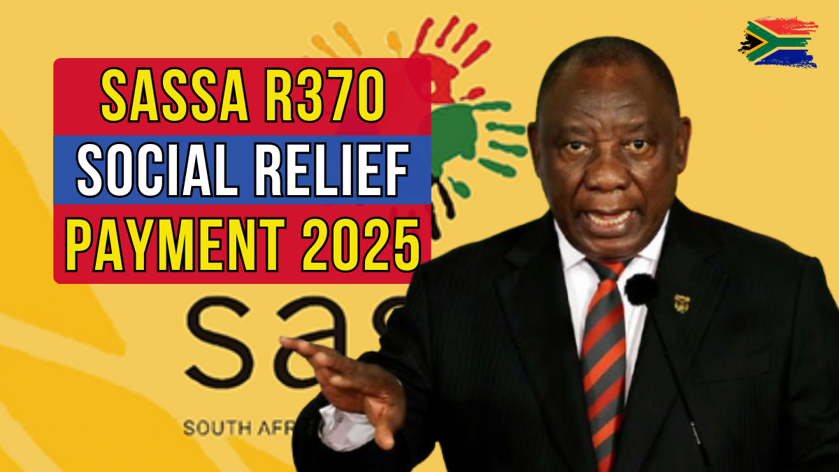 SASSA R370 Social Relief of Distress Payment
