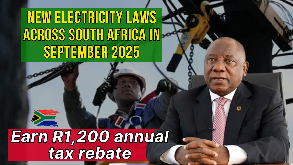 New Electricity Laws Could Transform Tariffs Across South Africa In September 2025