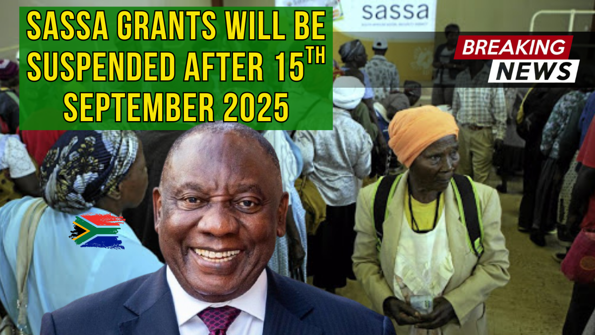 SASSA September 2025 Warning: Grants Suspended After 15th for Citizens With Income Above R8,070