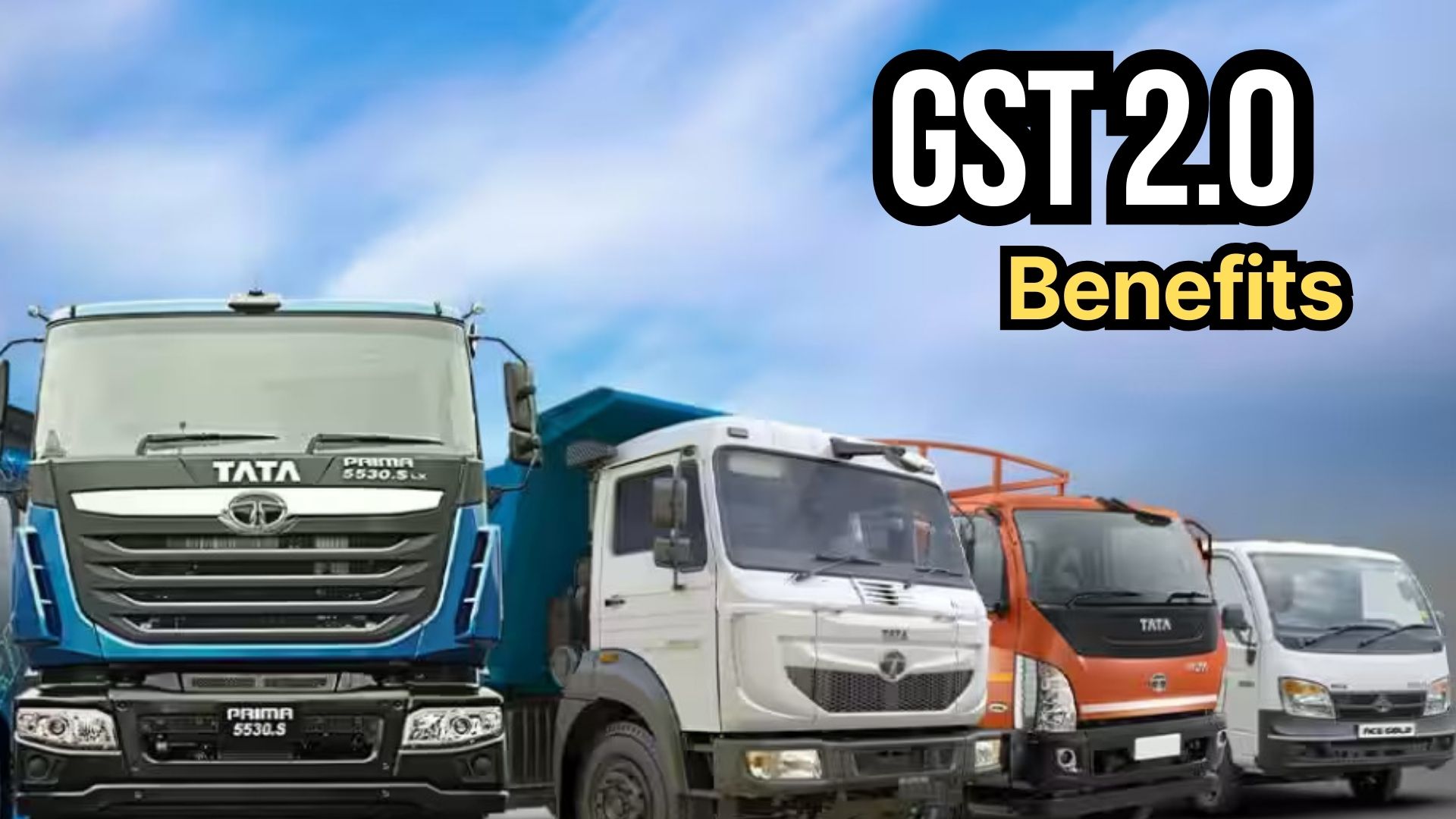 GST 2.0 Benefits: Tata Motors Slashes Commercial Vehicle Prices by Up to Rs. 4.65 Lakh