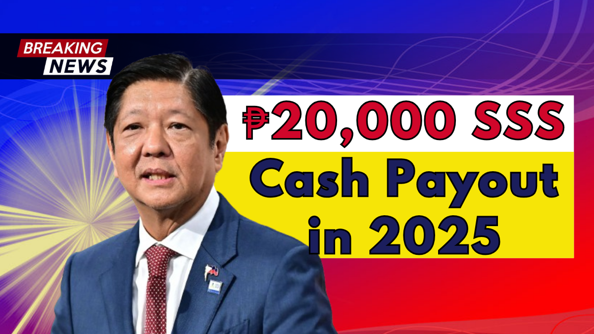 ₱20,000 SSS Cash Payout in November 2025