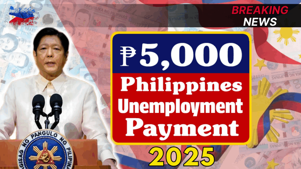 ₱5,000 Philippines Unemployment Payment November 2025