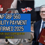 DWP GBP 560 Disability Payment