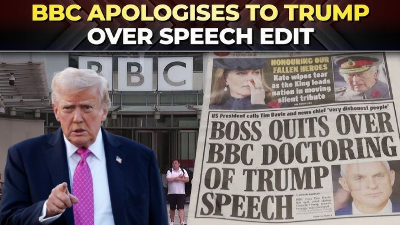 BBC Apologises To Trump For Misleading Panorama Edit But Refuses Compensation