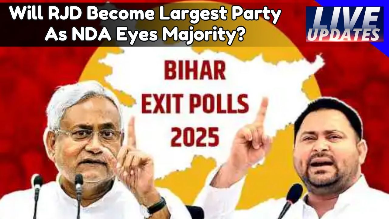 Bihar Exit Poll 2025: Will RJD Become Largest Party As NDA Eyes Majority?