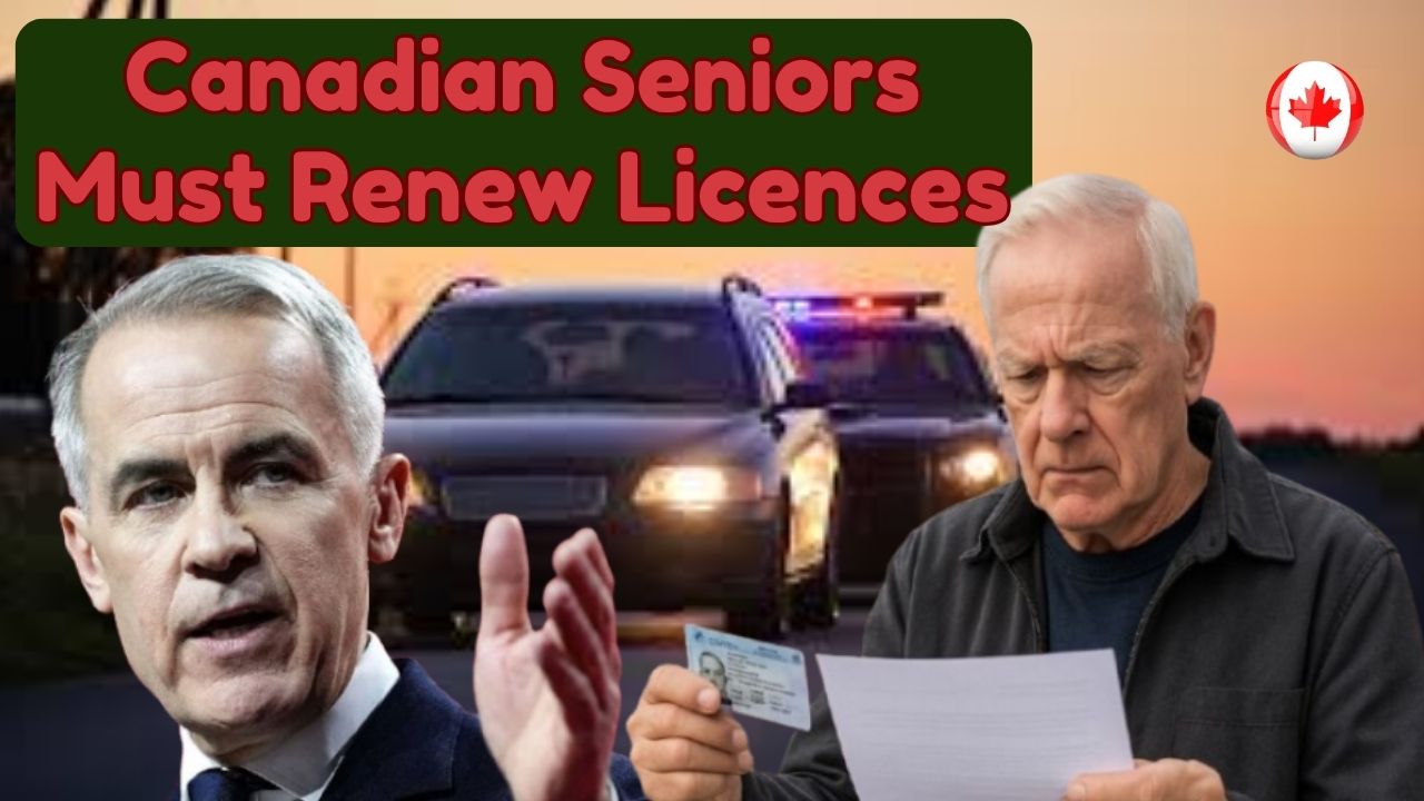 New Canadian Driving Law 2025: Seniors Must Renew Licences Before 20 November