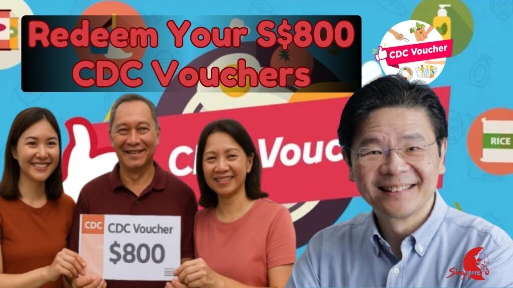 Redeem Your S$800 CDC Vouchers Before 20 November 2025