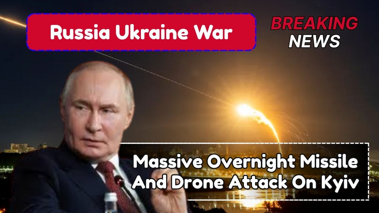 Russia Ukraine War: Massive Overnight Missile And Drone Attack On Kyiv