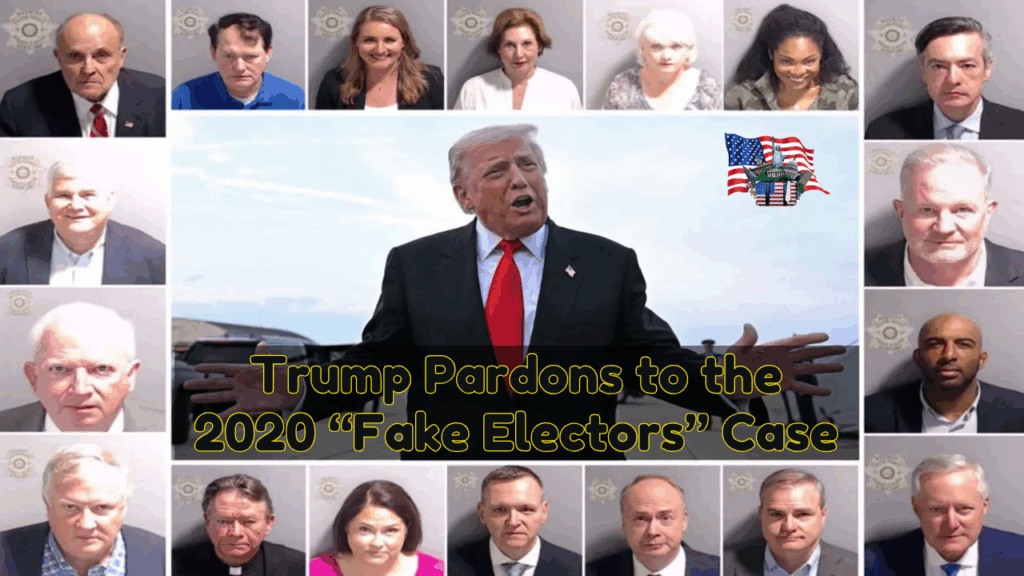 Trump Pardons Giuliani, Powell, Chesebro, Meadows and Others Linked to the 2020 “Fake Electors” Case